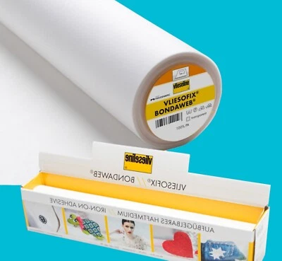 Bondaweb Double Sided Vliesofix Fusible Web 45cm Wide -Bond Fabrics Together - Image 1 of 3