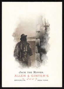 2007 Topps Allen & Ginter  #228 Jack the Ripper    - FREE SHIP