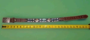 Kids Rhinestone 🤠Cowboy Belt|Size M (Geniune Leather) - Picture 1 of 6