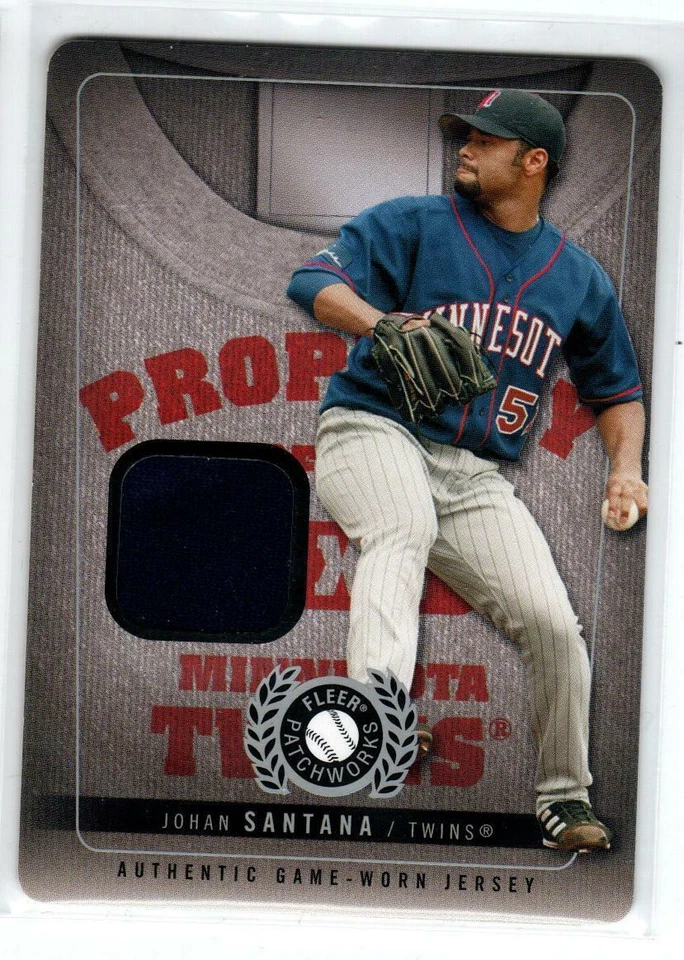 2005 Fleer Patchworks Die Cut #JS Johan Santana 199 (ref 152243) - Image 1 of 1