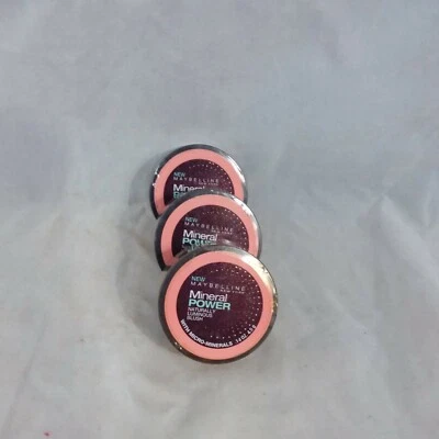 (Lot of 3) Maybelline Mineral Power Naturally Luminous Blush True Peach - Image 1 of 4