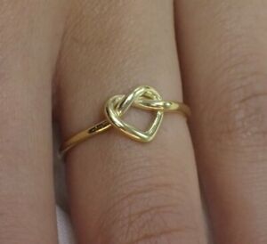 Ladies Heart Criss Toe Ring Solid Metal 925 Sterling Silver 14k Yellow Gold Over