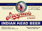 Iroquois Beer of Buffalo, New York NEW Sign 24"x30" USA STEEL XL Size 7 lbs