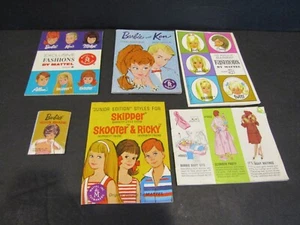 Mattel 1963 Konvolut 6 KATALOGE Modebücher 3 & 4 Junior Edition MAGAZIN - Bild 1 von 10