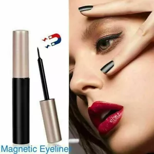 2x Magnetic Eyeliner Liquid Only for Magnetic Eyelashes Black Gel Waterproof 5ML - Picture 1 of 4