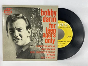 BOBBY DARIN For Teenagers Only EP 4513 ATCO Records 1960 Pop Rock 7" Vinyl 45RPM - Picture 1 of 12