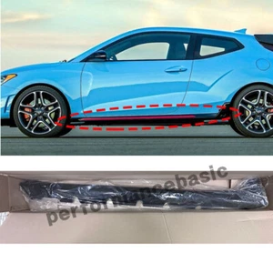 OEM Side Skirts Molding Body Kit Trim LH for Hyundai Veloster N 2019-2020 - Picture 1 of 8