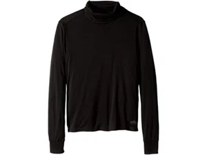 Hot Chillys Kids 246596 Peachskin Turtleneck Shirt Black Top Size S - Picture 1 of 2