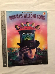 Wonka’s Welcome Song: Charlie and the Chocolate Factory Sheet Music (Easy Piano) - Picture 1 of 2