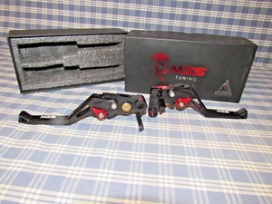 MZS Brake & Clutch Levers Black Tracer 900 GT 21-22 (New Open Box) FREE SHIPPING - Picture 1 of 9