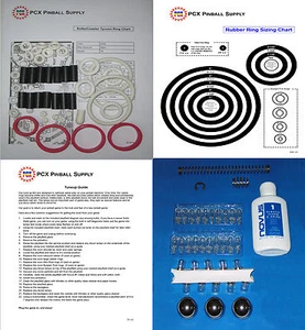 2002 Stern RollerCoaster Tycoon Pinball Tune-up Kit - aka Roller Coaster Tycoon - Picture 1 of 1