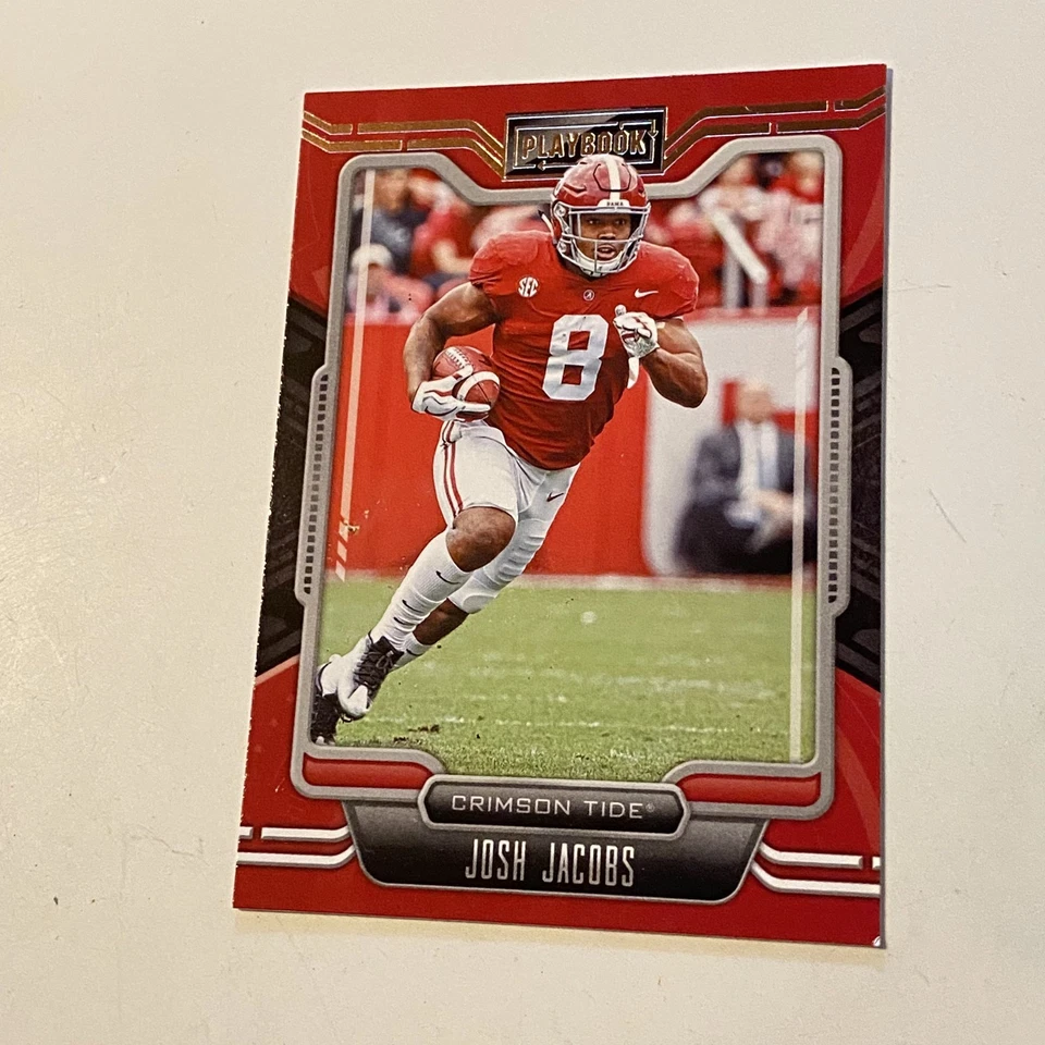 2022 Panini Chronicles Draft Picks - PlayBook Josh Jacobs #22 - NFL Trading Card - Image 1 of 1