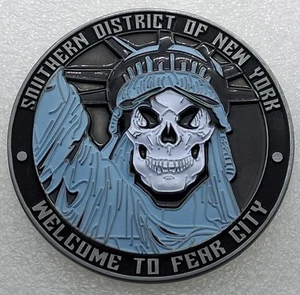 United States Marshal Southern District Of New York Challenge Coin - Picture 1 of 2