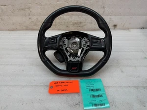 15-21 SUBARU WRX STI CUERO VOLANTE CONJUNTO ROJO COSIDO OEM - Imagen 1 de 11