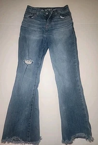 Cat &Jack Super Stretch Flare Jeans Girls Size 8 - Picture 1 of 8