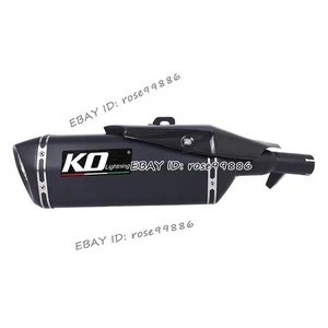 For Honda X-Adv750 2017-2024 Forza750 2020-2024 Exhaust Black Mufflers Tail Pipe - Picture 1 of 8