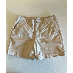 LOFT The Washed Twill Short 6" Damengröße 6 beige Baumwolle Elasthan Freizeit - Bild 1 von 7