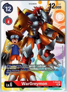 WarGreymon Promo Digimon Promotion Cards P-050 P NM - Bild 1 von 1