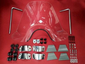 CUPOLINO PARAVENTO PARABREZZA SUPPORTI LAMBRETTA LI 3/S 3 SERIE (WE795) - Picture 1 of 2