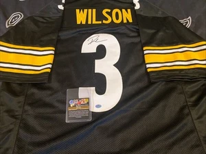 Russell Wilson Signed Autograph Pro Style Jersey Pittsburgh Steelers With COA - Picture 1 of 8