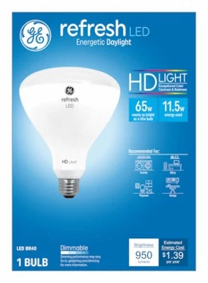LED Refresh HD Bulb, BR40, Daylight, 950 Lumens, 11 Watt - 46329 - Image 1 of 1