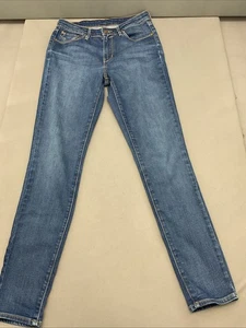 Levi's Damen blau gerade Jeans - Größe 28 "Clean Break" Waschung Made in USA - Bild 1 von 9