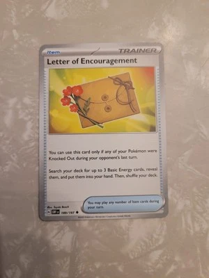 Letter of Encouragement - 189/197 - Uncommon - Pokemon TCG Obsidian Flames - LP - Image 1 of 3
