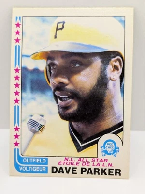 1982 O-Pee-Chee - Dave Parker - Pirates - Outfield - Baseball - #343 - - Image 1 of 4