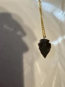 Arrowhead necklace with chain, 18 inches, new - Picture 1 of 5