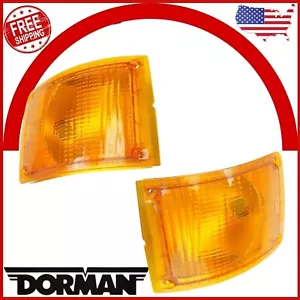 Dorman Front Side Marker Light Assembly Pair for 90-02 International Truck - Picture 1 of 5