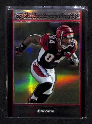 2007 Bowman Chrome Refractors #BC196 T.J. Houshmandzadeh - Image 1 of 2