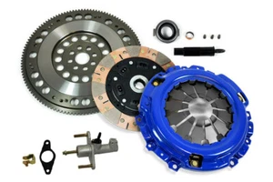 FX DUAL FRICTION CLUTCH KIT+RACING FLYWHEEL+HD MASTER CYLINDER RSX CIVIC Si K20 - Picture 1 of 7