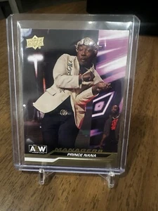 Prince Nana Gold 2024 Upper Deck AEW Card # 91 - Picture 1 of 1