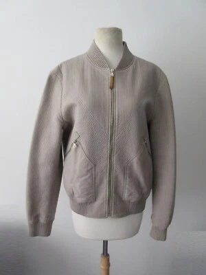 LOUIS VUITTON tan 100% calfskin full zip stitched jacket 50 M - Image 1 of 4