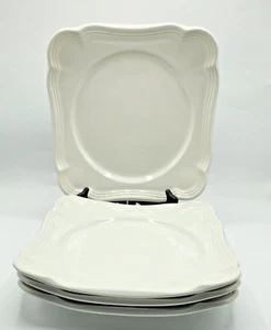 Juego de 4 platos de cena cuadrados Mikasa campo francés 10 1/2" F 9000 - Imagen 1 de 4