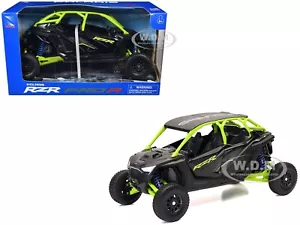 POLARIS RZR PRO R UTV BLACK & LIME GREEN 1/18 DIECAST MODEL BY NEW RAY 58453 B - Bild 1 von 3