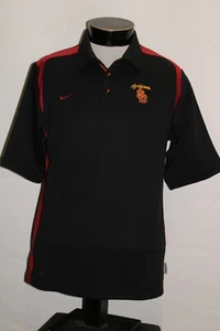 NIKE USC TROJANS Mens Small S Fit-DRY Polo shirt Combine ship Discount - Imagen 1 de 3