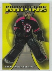 2010-11 Providence Bruins (AHL) Nolan Schaefer (goalie)