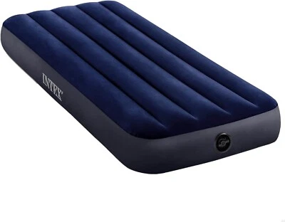 Intex 68950 Materassino Gonfiabile Classico, Velluto, Blu, 191 x 76 x 22 cm - Imagen 1 de 4
