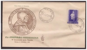 FDC VENETIA  CLUB  1952  -  SAVONAROLA  NON  VIAGGIATA   - Picture 1 of 1