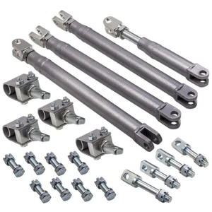 New Sidecar Installation Kit For Harley Indian For Yamaha 3 long struts - Picture 1 of 12