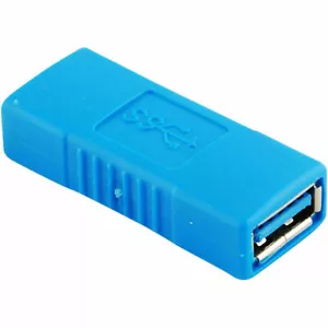 New USB 3.0 Type A Female to Female Connector Coupler Gender Changer Adapter US - Picture 1 of 4