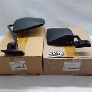 Conjunto de espejos retrovisores laterales puerta delantera Mitsubishi Delica L300 L/R KM003318/9 NUEVO - Imagen 1 de 5