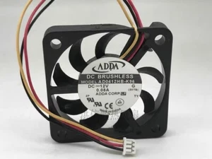 ADDA AD0412HB-K96 4006 DC12V 0.08A 40MM*40MM*6MM 4CM 3-Pin Silent Cooling Fan - Picture 1 of 3