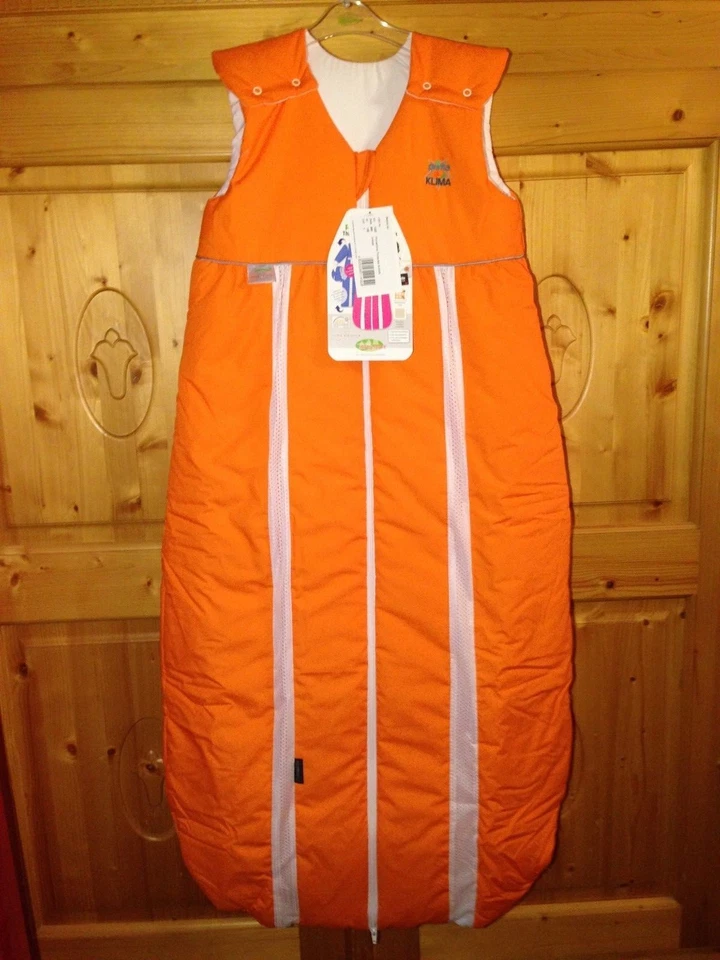 Winter Schlafsack 130 cm NEU Odenwälder Prima Klima Thinsulate orange - Bild 1 von 1