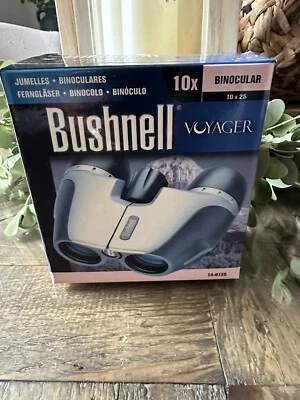 Bushnell Voyager 10x25 Porro Prism Binoculars 140125 - Image 1 of 4