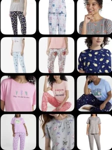 Joyspun Womens Short Sleeve Tshirt & Joggers PJ set size S -3XL, new - Picture 1 of 39