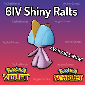 ✨ Shiny Ralts ✨6IV✨Pokemon Scarlet & Violet | Fast Delivery! - Bild 1 von 1