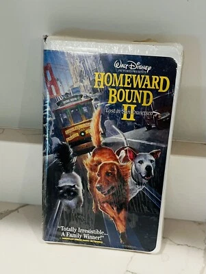 Homeward Bound 2 Sealed Vhs Foto 1 de 4