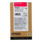 Original Epson T6033 Vivid Magenta Tinte 220ml für Stylus Pro 7880/9880 Exp 12/22